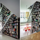 Illustration for article titled This Dream House Was Entirely Built Around a Giant Three-Story-High Bookshelf